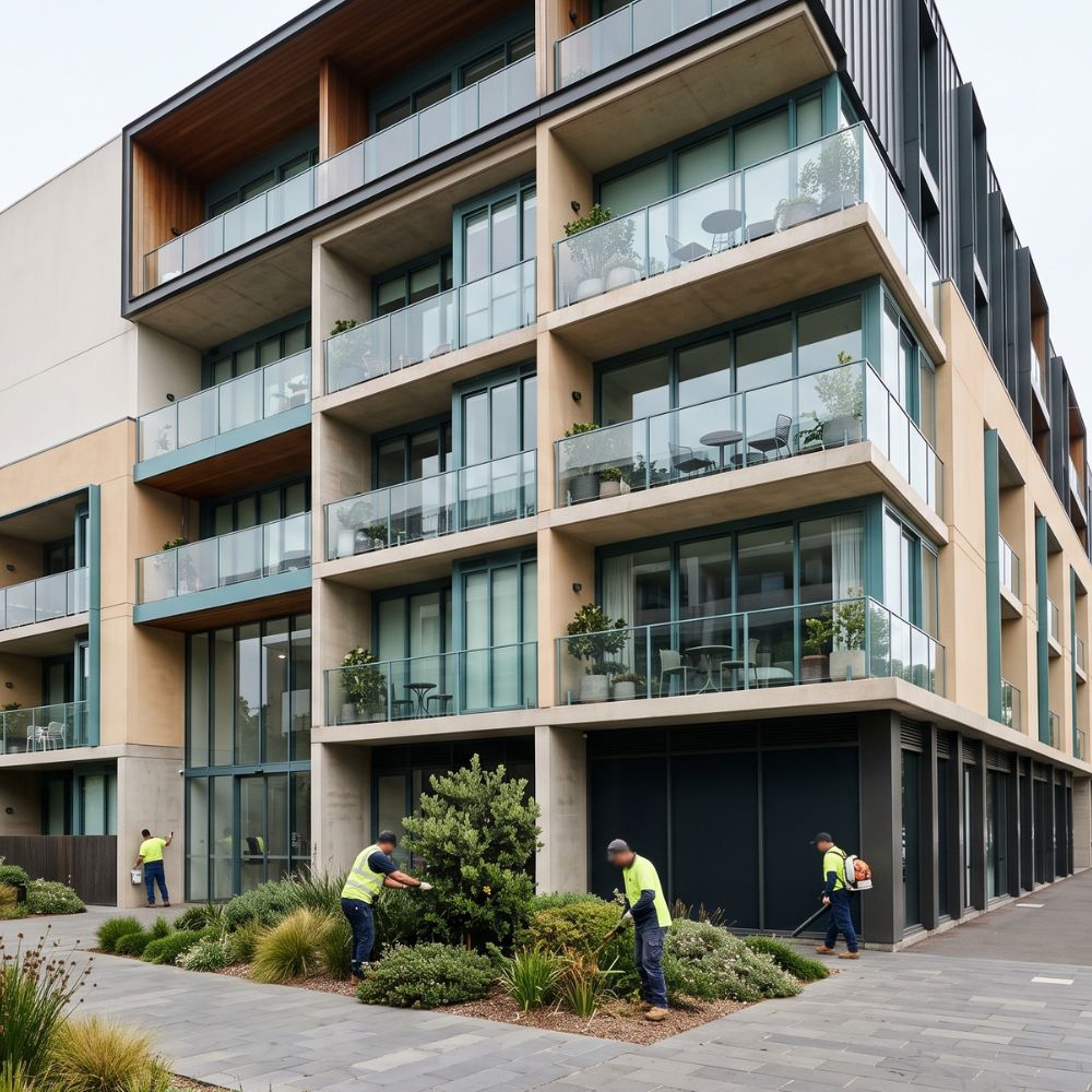 Reliable commercial and strata building maintenance across Melbourne, designed to keep every property clean, safe, and running smoothly under one trusted team